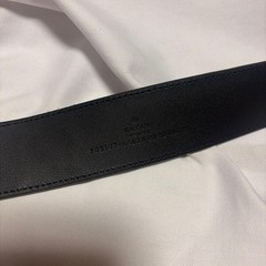 GUCCI Pre-Owned Joe Wide Leather Belt