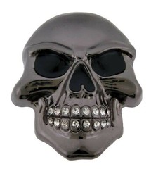 Pirate Skull Belt Buckle Cross Bones Pirate Halloween Party Costume Mens Womens