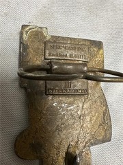 Vintage The New Number One Tractor Belt Buckle