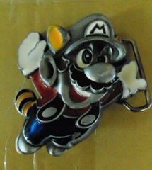 Nintendo SUPER MARIO Power Up Character Metal w/ith Enamel BELT BUCKLE