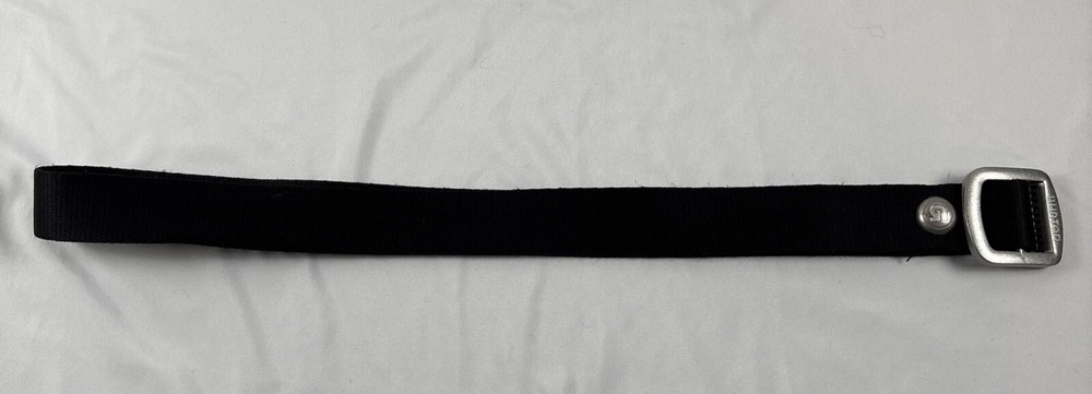 Burton Snowboards Belt Adult Large Black Metal 34-36 W Vintage