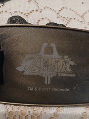 The Legend Of Zelda Twilight Princess Triforce Belt Buckle Official Nintendo