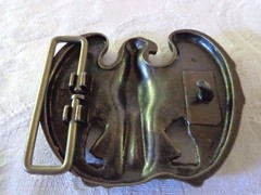Avon Eagle Brass Tone Belt Buckle