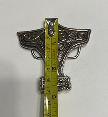 THORS HAMMER Silver Metal Belt Buckle Mjolnir Viking