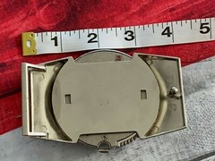 4 Pcs Belt Buckles Lot Vintage Belt Buckle w Lighter Batman Superman Captain USA