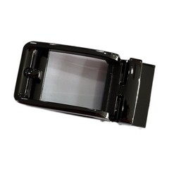 Men Ratchet Belt Buckle Slide Belt Accessory Stylish Simple Alloy Adjustable