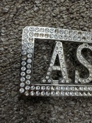 ASH Custom Personalized Name Belt Buckle SKU:J