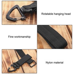 Belt Buckle Glove Hook Tactical Straps / Gloves Anti-lost Clip Keychain Keyring