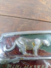 Vintage 1976 Indiana Metal Craft Winchester Belt Buckle XR82