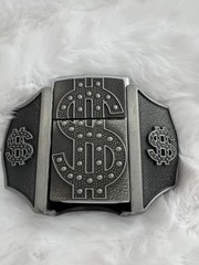 New Men’s Money Sign Lighter Buckle Belt Buckle New