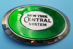 New York Central System Railroad Belt Buckle