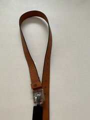Nixon Americana Small Brown Leather Belt Size S