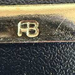 US Military Brass Belt Buckle Set Brass No Insignia NSN 8315-01-503-2104