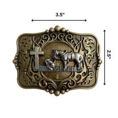 Western Belt Buckle Collection – Four Iconic Designs