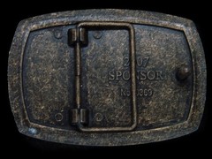 TA09172 GREAT *THE AMERICAN VETERANS DISABLED FOR LIFE MEMORIAL* MILITARY BUCKLE