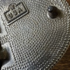 Vintage 70’s Silver-Tone Scalloped Sunburst Belt Buckle Western Geometric Design