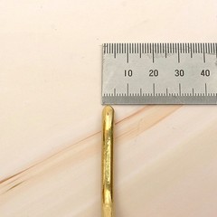 Leather Craft Soild Brass Half Buckle single bar buckle making a belt, strap