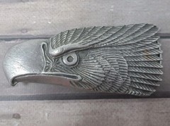 Bald Eagle Head Belt Buckle 5&Prime; Made in USA