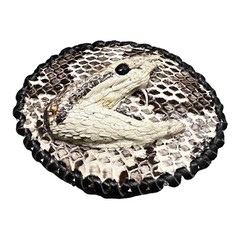 Rattle Snake Buckle Western Cowboy Style hebilla piton víbora Vaquero