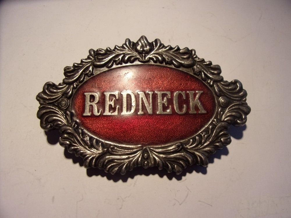 Beautiful Collectible REDNECK Belt Buckle – EXC – $12 s/h