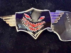 DISTURBED Creepy Face American Heavy Metal Band Logo 2009 Bravado Belt Buckle