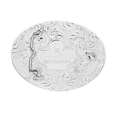 Montana Silversmiths Men&rsquo;s Bold Southwest Silver & Gold Buckle 50317-595