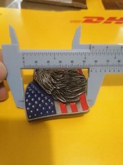 American Eagle With Flag Western Eagle Texas Cowboy Belt Buckles