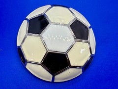 Soccer Foot Ball Large Figural Black & White Ultimate Sport Fan Gift Belt Buckle