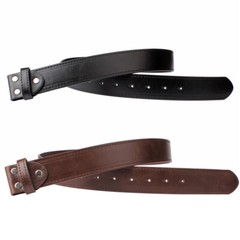 No Buckle Women Men Belts PU Leather Belts Cowboy Waist Casual Dress Jeans Belts