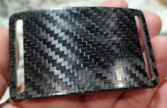 GRIP6 BELT BUCKLE – DARK MATTER CARBON FIBER – 1.5 INCH WIDE – WOMEN and MEN #13