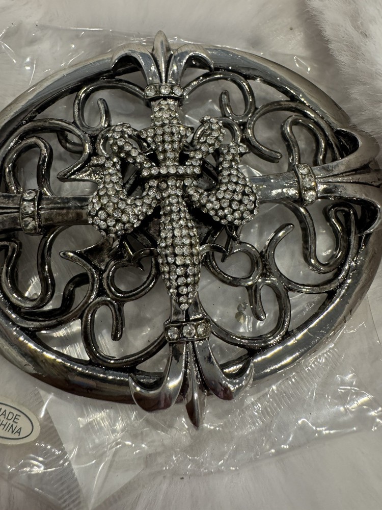 New Belt Buckle Western style Cowboy Studded Rodeo
