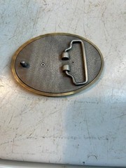 1890 Wyoming The Equality State 2007 Coin In Belt Buckle