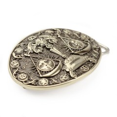 Libra german silver belt buckle, Horoscope Astrological Zodiac Sign