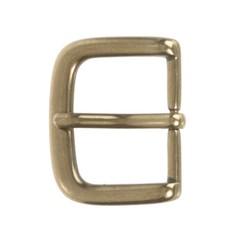 1 1/8&Prime; (30 mm) Nickel Free Single Prong Square Belt Buckle