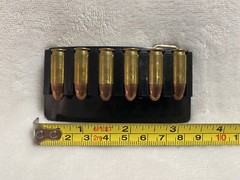 9mm Bullet Belt Buckle. – (BULLETS – NOT INCLUDED) – 9mm fits tightly.