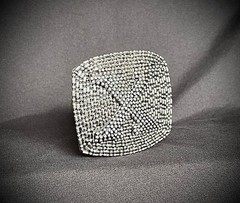 Gothic Punk Studded “X” Wearable Art Buckle & Belt Set – Darren McNeese