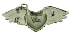 Wild At Heart Wings Shaped Belt Buckle Blinged Out High Quality Metal New Tattoo