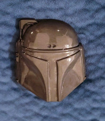 3-D Star WarsBoba Fett Helmet Metal Belt Buckle – NEW