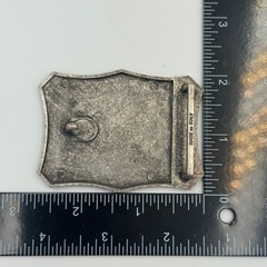 The Limited Vintage Belt Buckle Silver Tone First Quality Dry Goods Italy