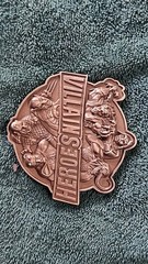 2009 MARVEL Comic HEROES VS. VILLAINS Brass BELT BUCKLE – Nickel Color BRAND NEW
