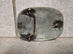 Vintage German Silver Belt Buckle