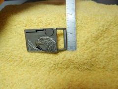 Vintage 1998 Siskiyou Buckle Co. »Oregon » SB3 #980173 Embossed Eagle Buckle