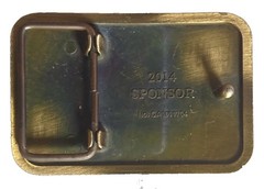 Freedom Is Not Free Belt Buckle Eagle Stars Stripes 2014 Sponsor America NEW