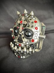 “Diseased” Skull Belt Buckle Archive 2007-09 Reworked 2026 OOAK Darren McNeese