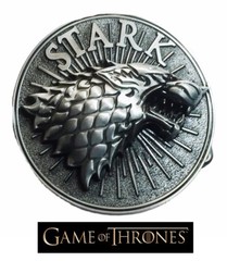 Game of thrones Stark Wolf Belt Buckle Antique silver color cosplay US Seller