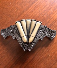 Gun Bullet Pistol Weapon With Bottle Opener Metal Unisex Men’s Belt Buckle