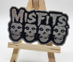 Official Misfits Enamel Metal Belt Buckle 2005 00s Heavy Metal