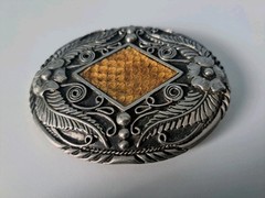 Real Rattlesnake Insert Belt Buckle SSI Made in USA