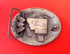 Western Style Artistic Impressions Ducks by Julie Zsupnik Belt Buckle