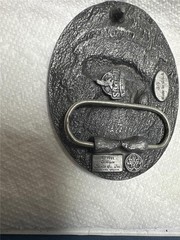 Vintage 1991 Siskiyou Landing Eagle Belt Buckle G-5